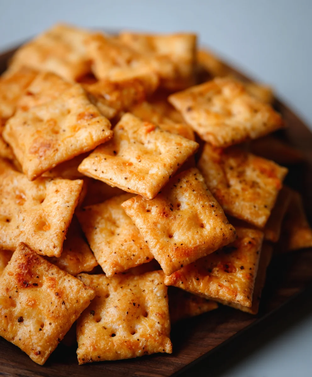 Homemade Sourdough Cheez-Its Snack Recipe