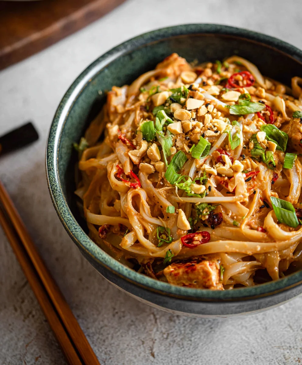 Spicy Peanut Butter Noodles- Quick & Flavorful Recipe