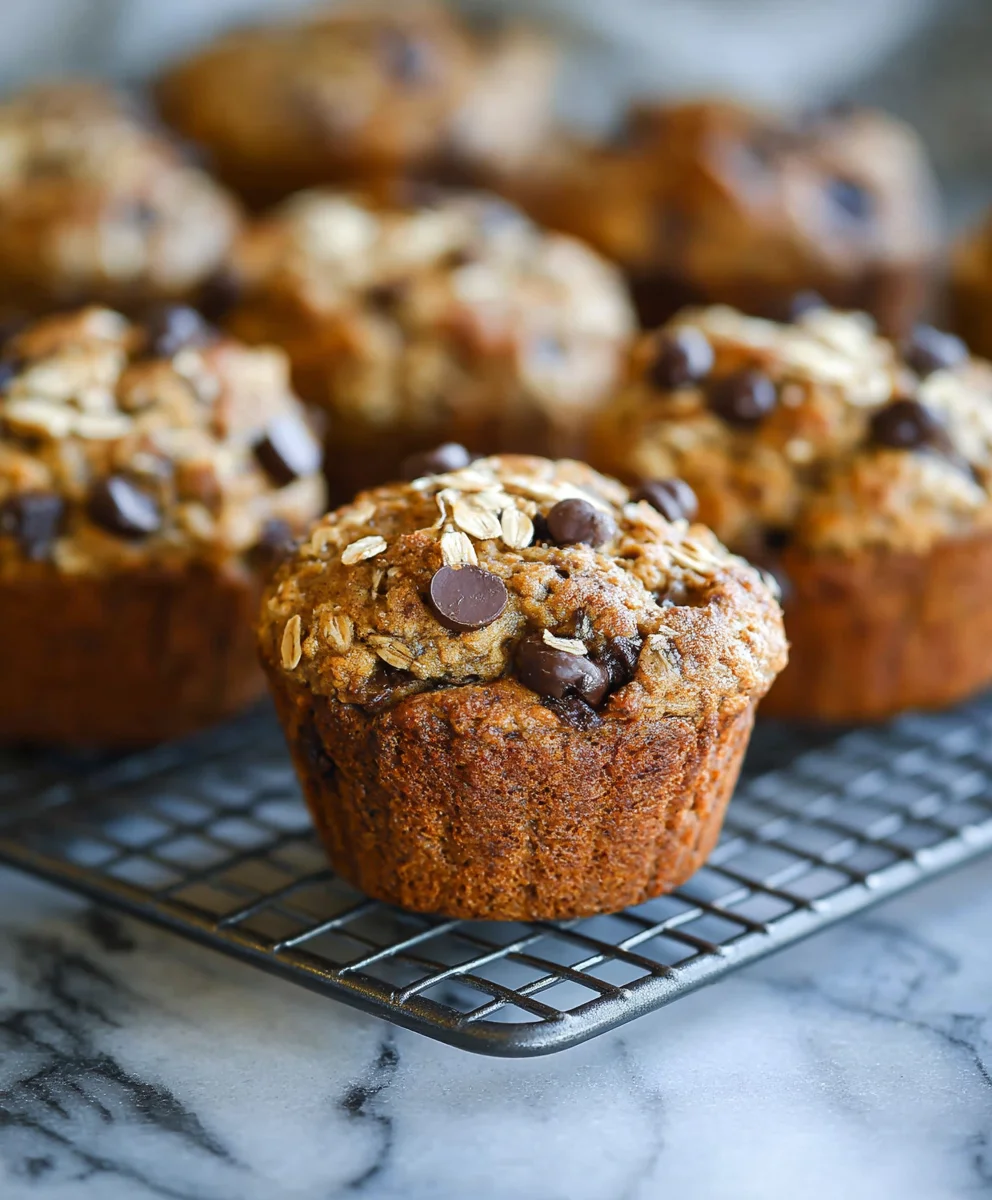Healthy Banana Oatmeal Muffins-Easy & Delicious