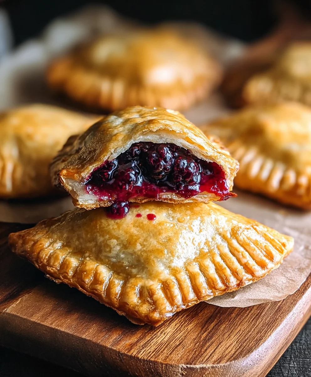 Blackberry Hand Pies-Easy Rustic Dessert Recipe