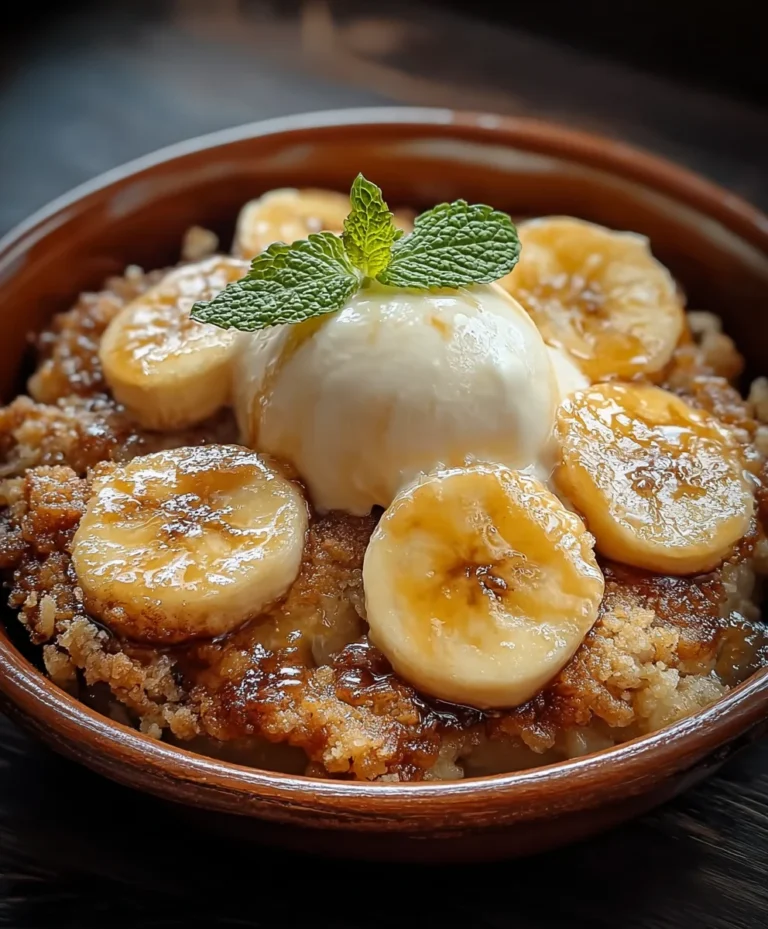 Southern Banana Cobbler – Easy Delight Recipe