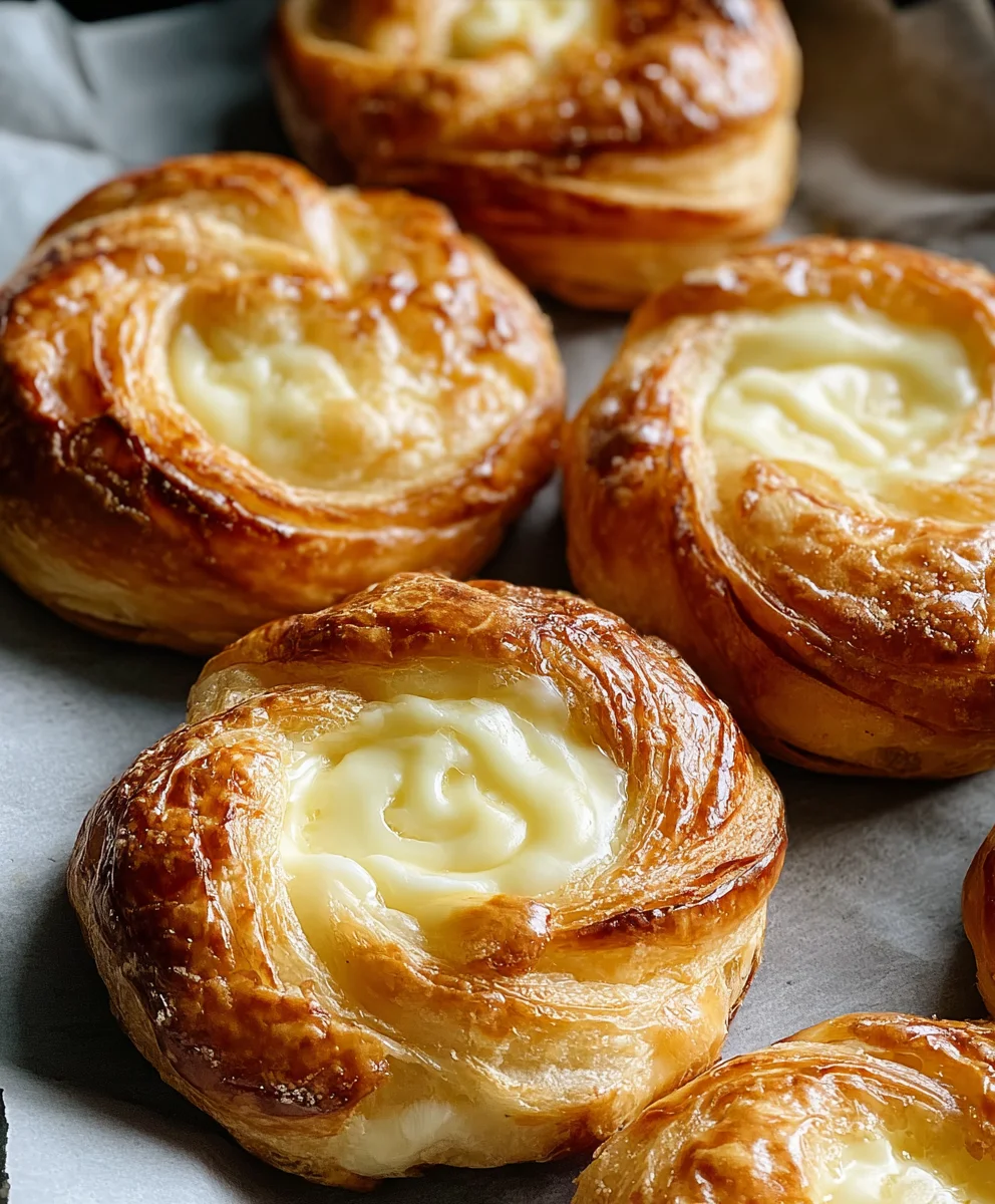 Easy Cheesy Danishes - Perfect Flaky Pastry