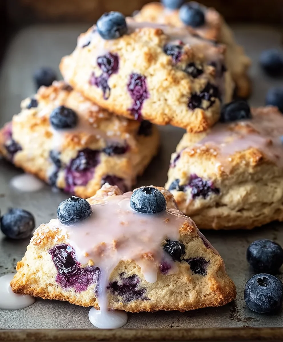 Easy Blueberry Scones - Fluffy & Delicious Baking