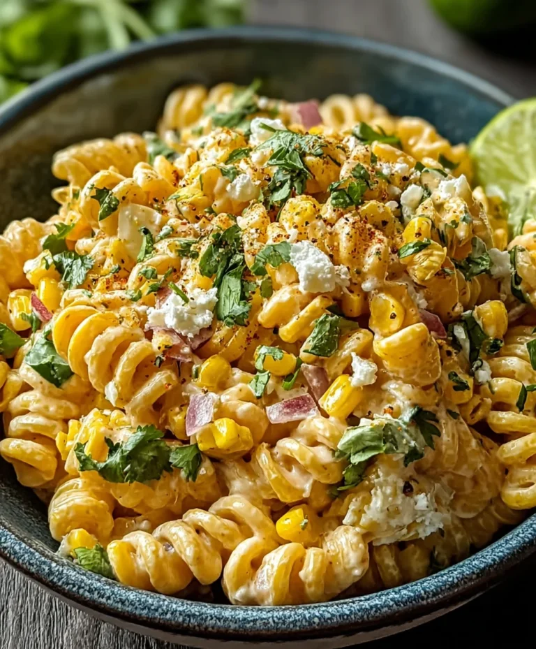 Mexican Street Corn Pasta Salad Recipe