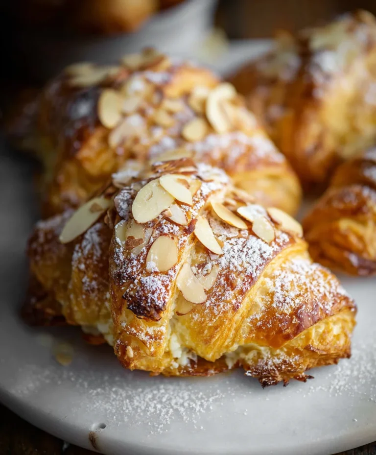 Almond Cream Croissants – Flaky Pastry Delight