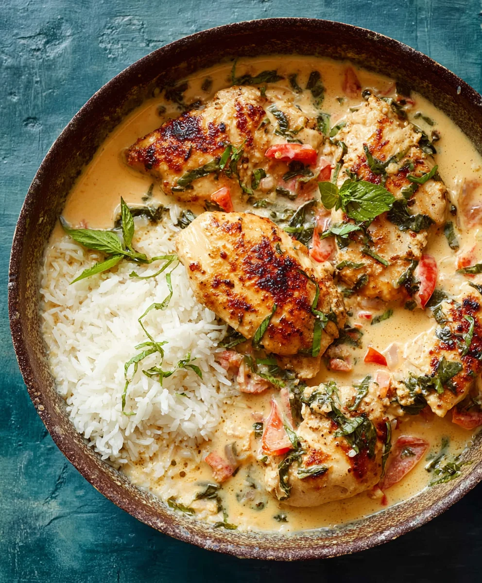 Creamy Coconut Milk Chicken- Easy Flavorful Dinner