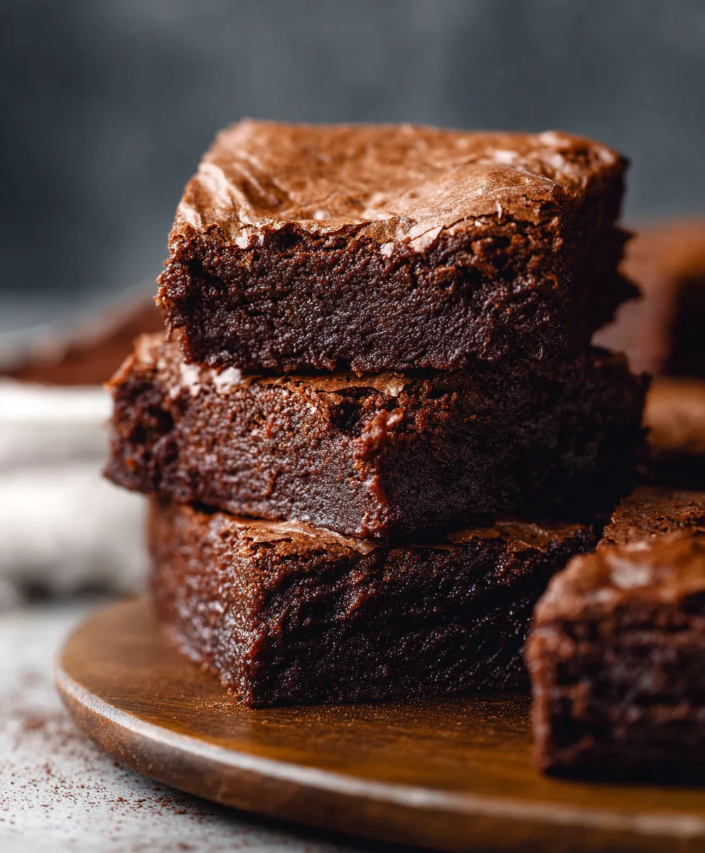 Easy Sourdough Discard Brownies - Chewy & Delicious