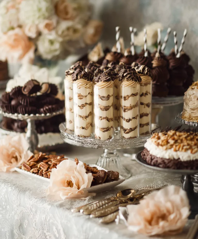 Vintage Wedding Dessert Table Ideas-Sweet Elegance