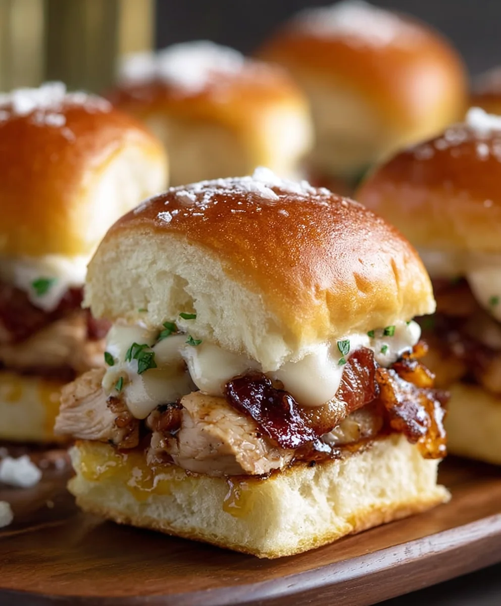 Maple Chicken Beef Beef Bacon Sliders - Easy & Delicious