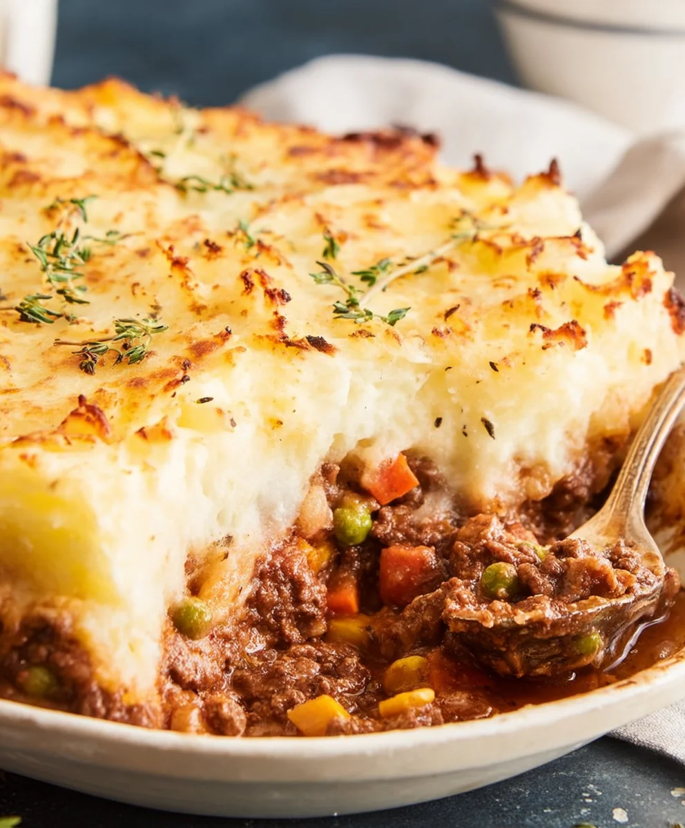 Easy Beef Shepherd's Pie-Hearty Comfort Food