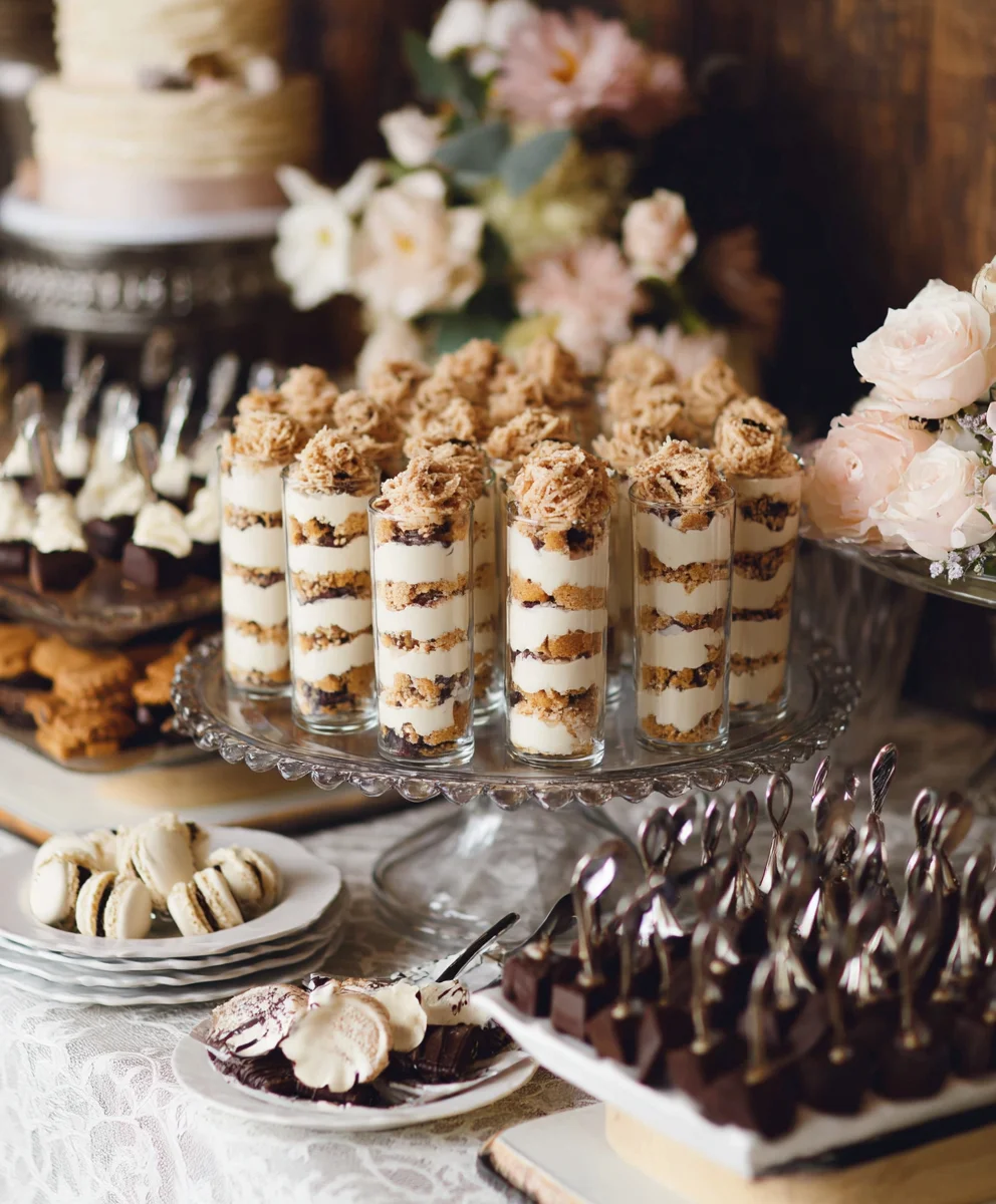 Vintage Wedding Dessert Table Ideas-Sweet Elegance