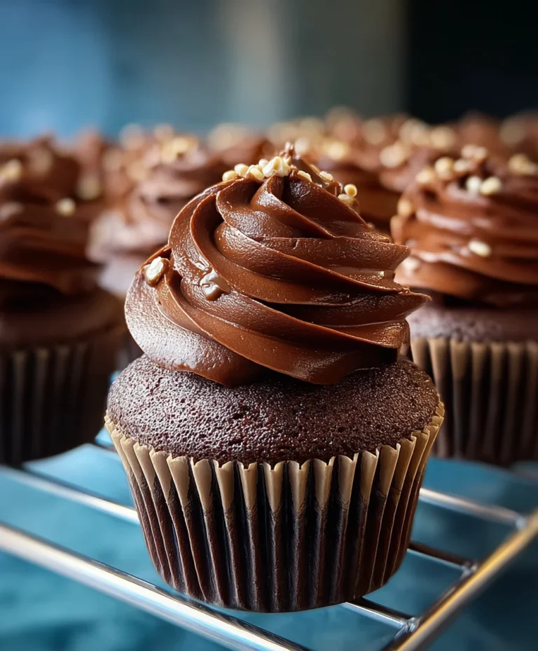 Easy Chocolate Fudge Cupcakes – Rich & Delicious