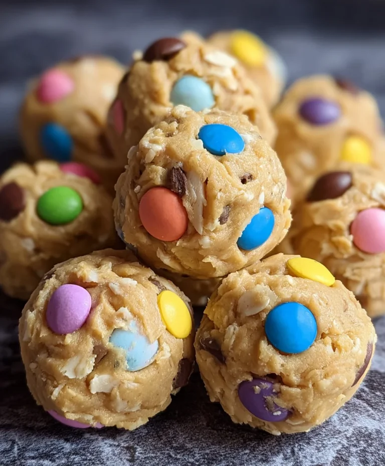 Easter Egg Cookie Dough Bites-No-Bake Treat