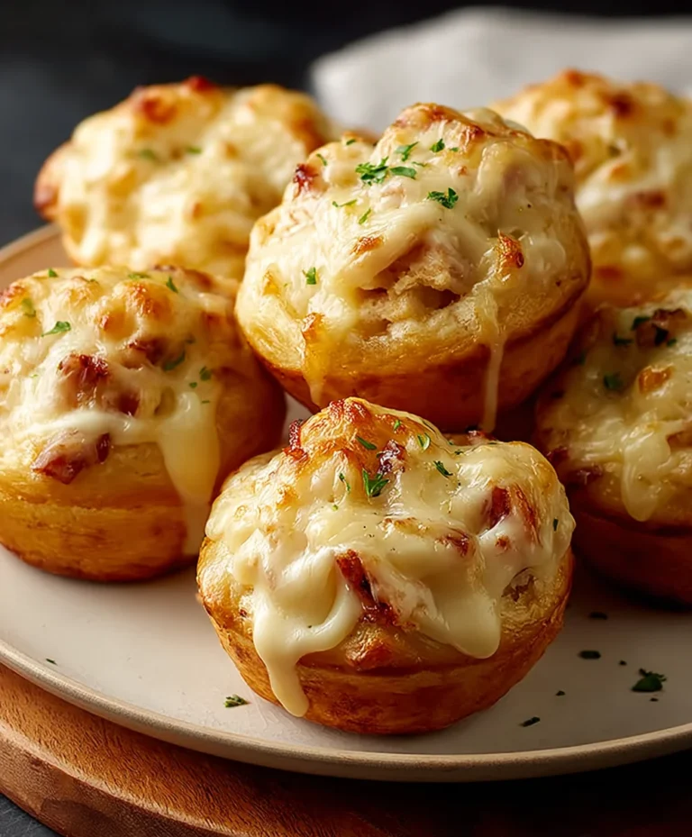 Chicken Alfredo Crazy Puffs-Easy Alfredo Recipe