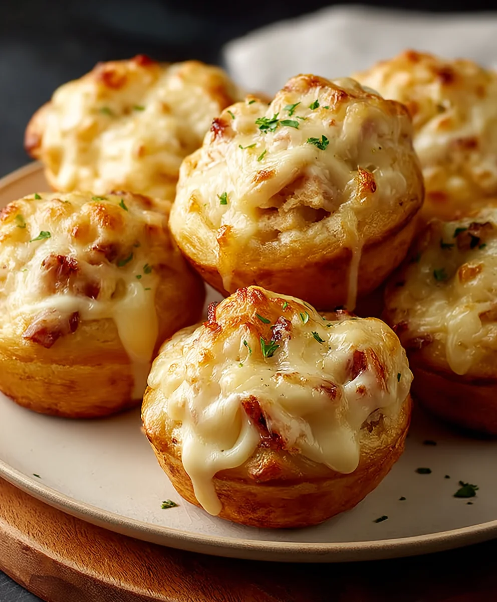 Chicken Alfredo Crazy Puffs-Easy Alfredo Recipe