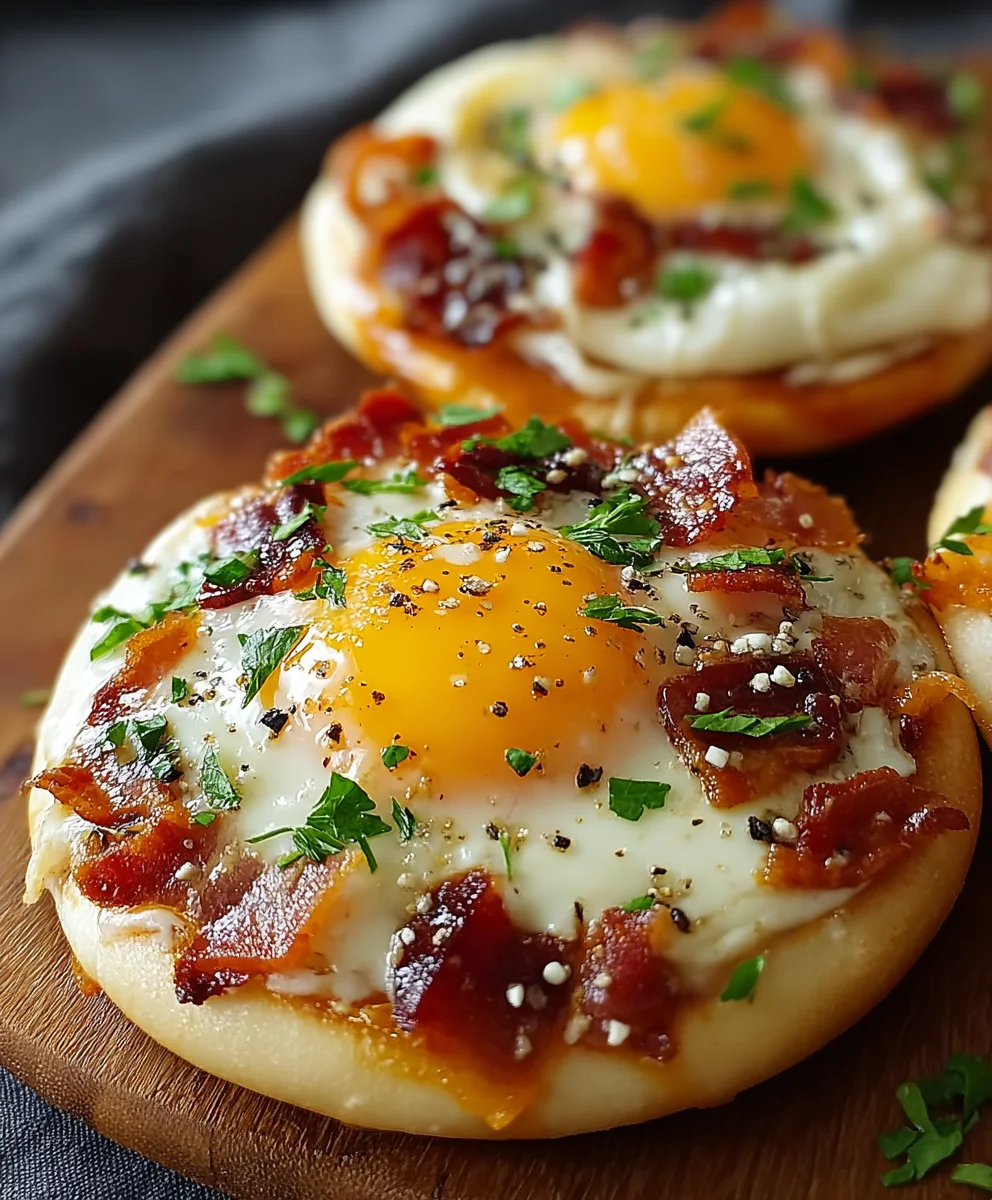 Easy English Muffin Breakfast Pizza Recipe