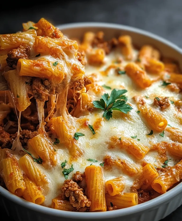 Creamy Cheesy Baked Ziti-Ultimate Comfort Food
