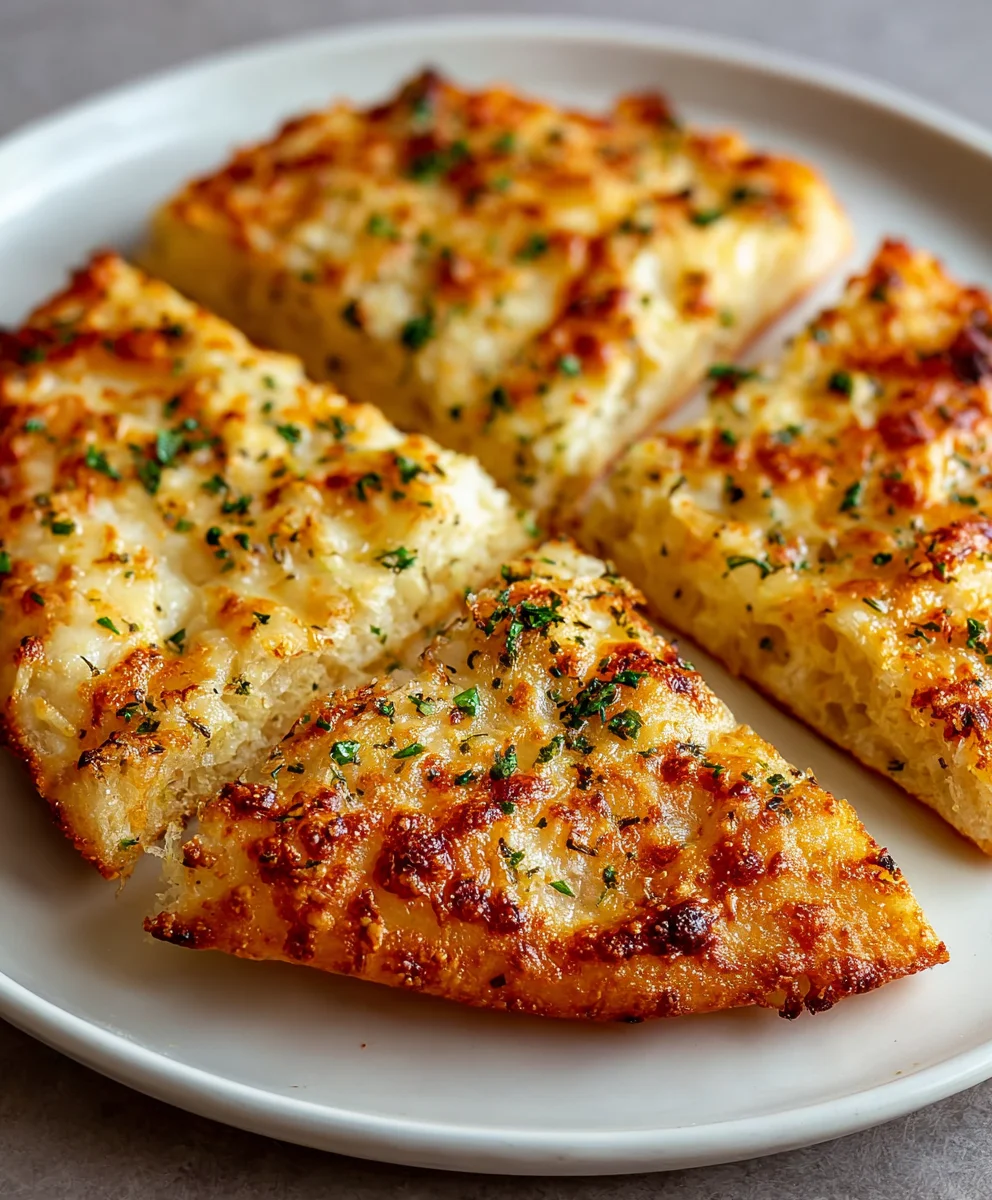 Air Fryer Tortilla Garlic Bread- Quick & Easy Recipe