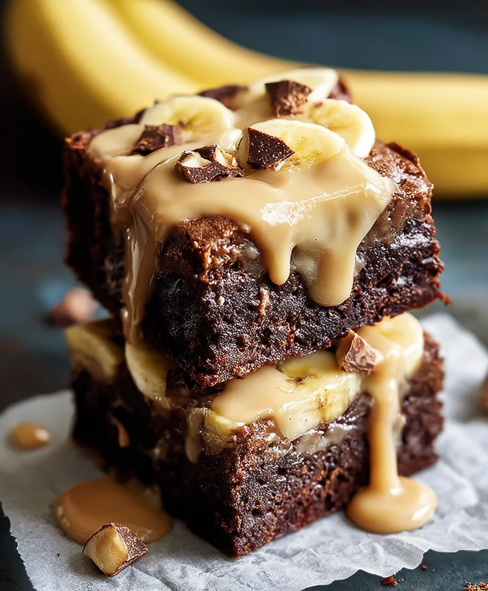 Delicious Banana Brownies-Moist & Chewy Treat