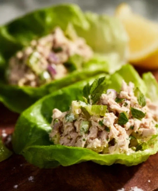 Tuna Lettuce Wraps