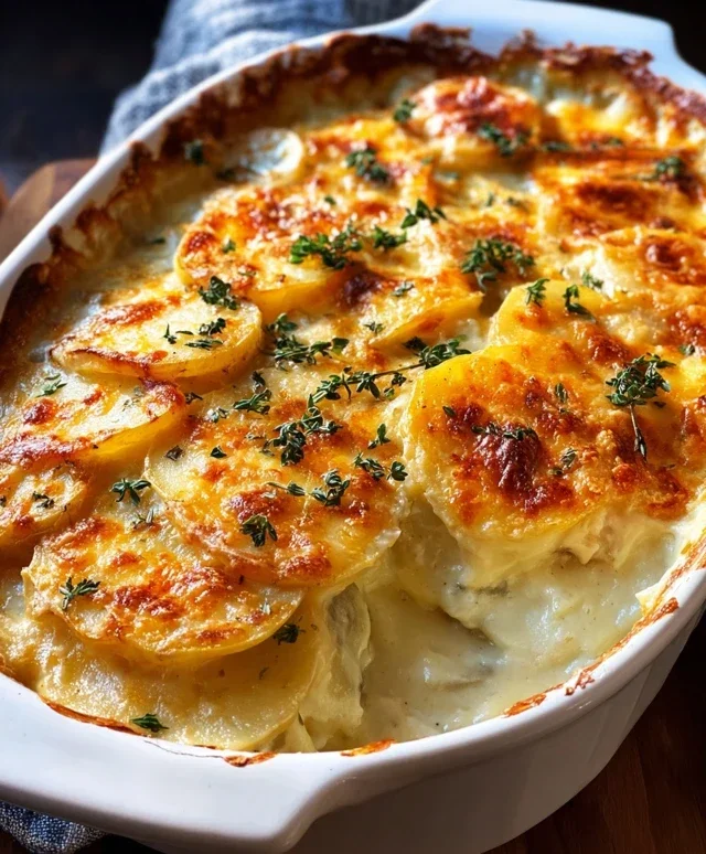 Cheesy Scalloped Potatoes