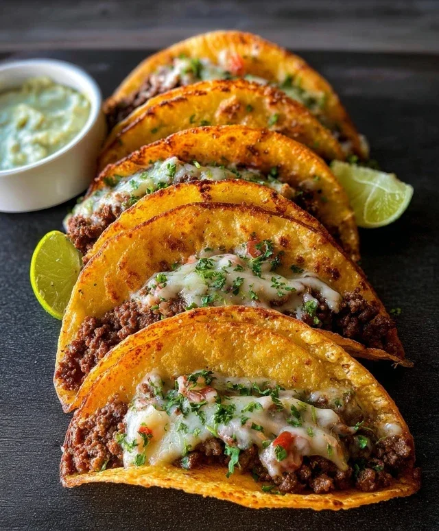 Crispy Ground Beef Tacos