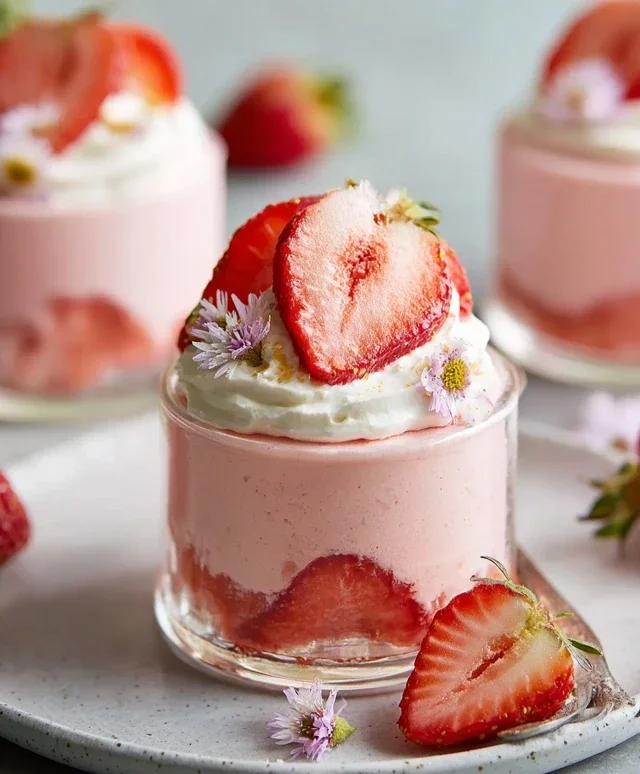 Strawberry Mousse