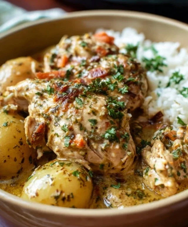 Garlic Butter Chicken Crockpot Recipe: 6-Hour Magic for Tender Bliss