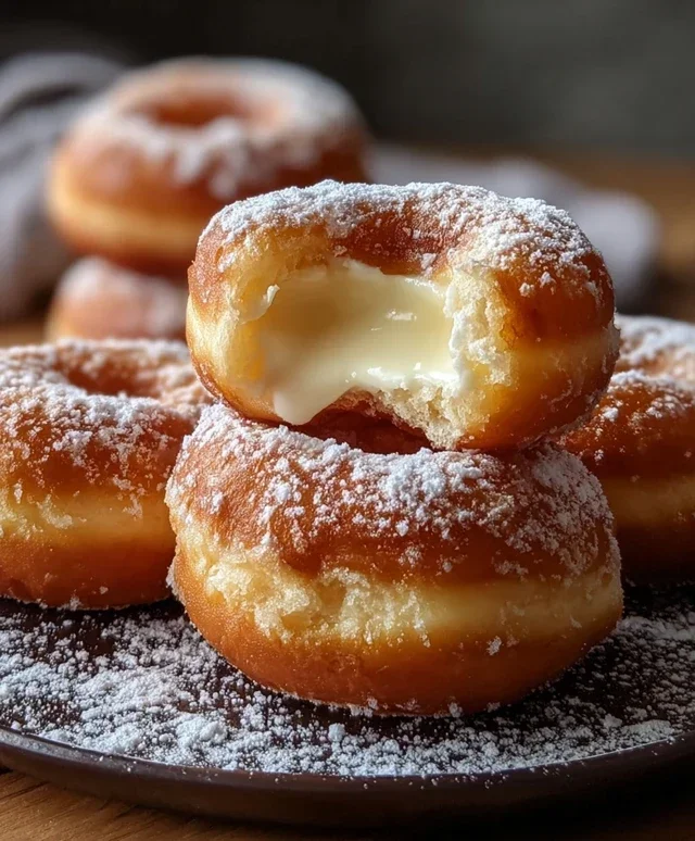 Milky Cheese Donuts