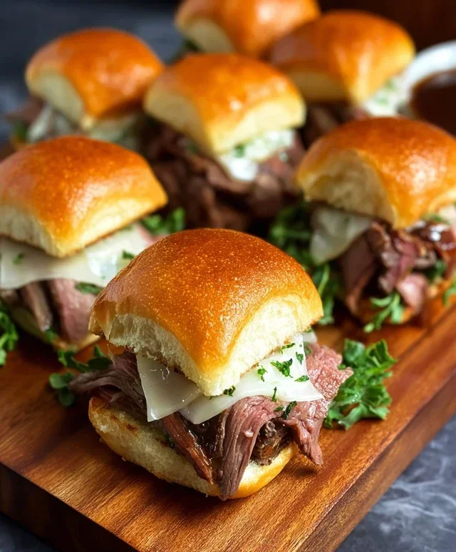 Roast Beef Sliders