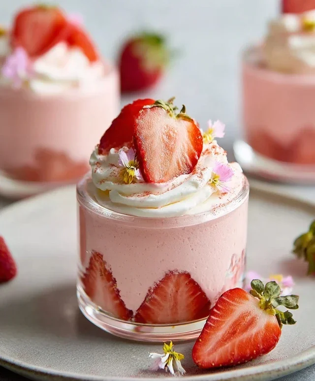 Strawberry Mousse