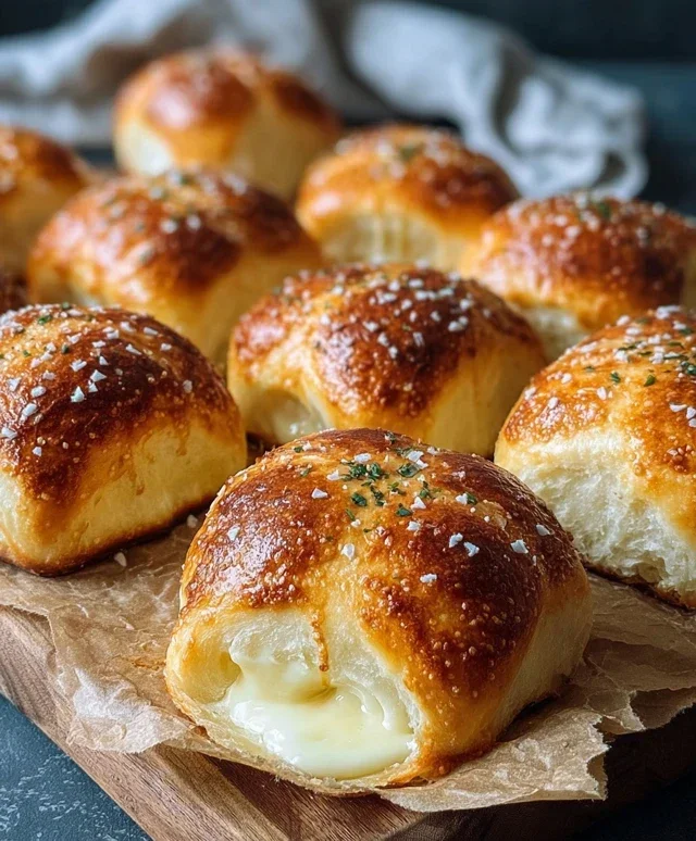 Korean Cream Cheese Garlic Buns