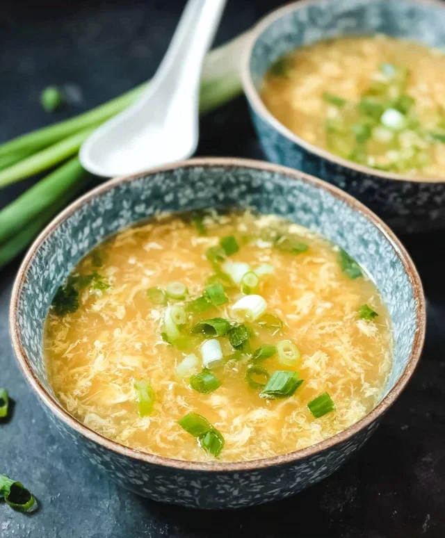 Homemade Egg Drop Soup (Keto & Gluten Free)