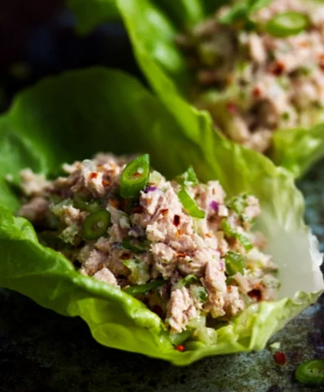 Tuna Lettuce Wraps