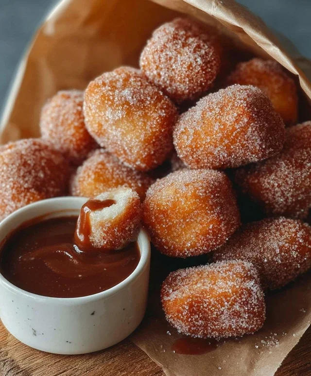 Sweet Air Fryer Churro Bites Recipe