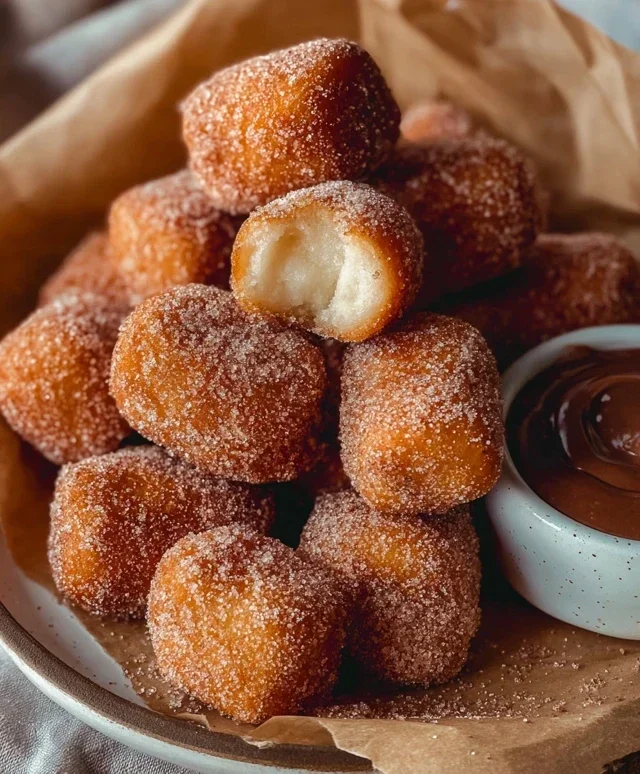 Sweet Air Fryer Churro Bites Recipe