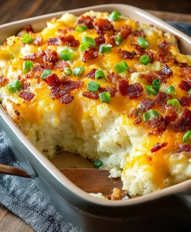 Twice Baked Potato Casserole