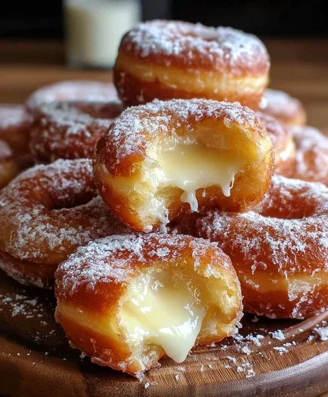 Milky Cheese Donuts