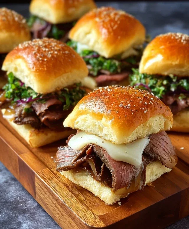 Roast Beef Sliders
