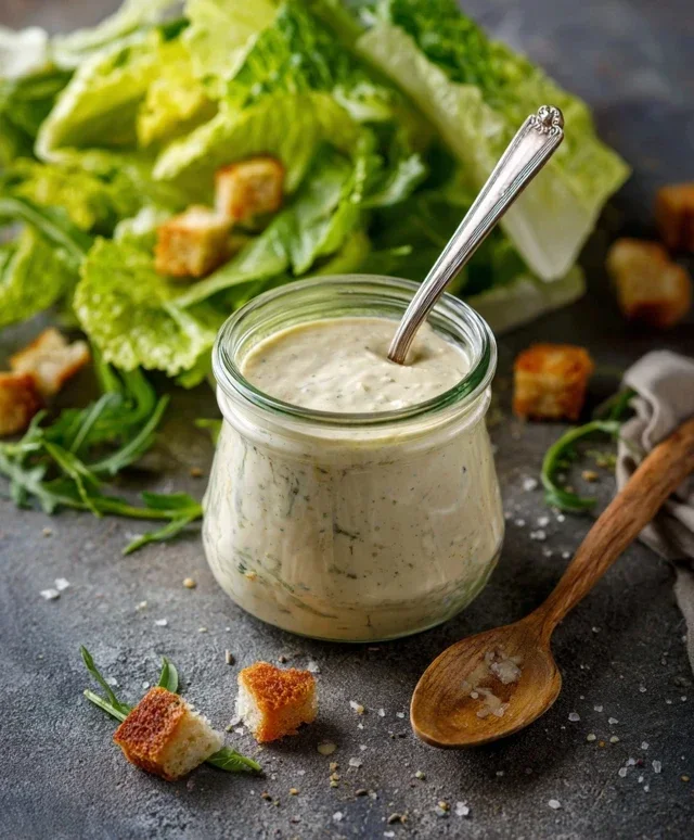 Homemade Caesar Salad Dressing
