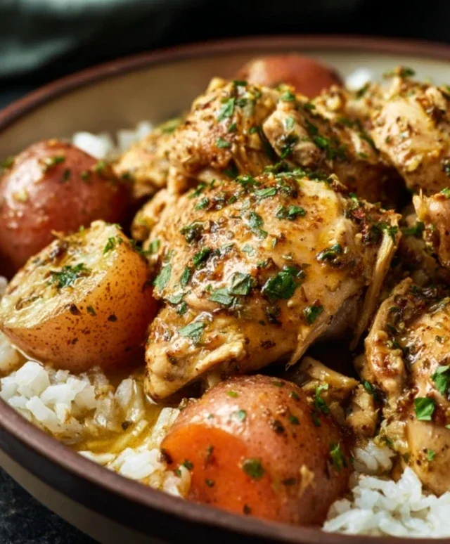 Garlic Butter Chicken Crockpot Recipe: 6-Hour Magic for Tender Bliss